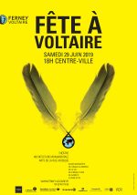 La Fête à Voltaire - Théâtre du Miroir - Affiche ©Studio Verveine